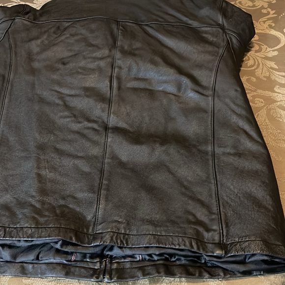 Used leather jacket size XL by Alfani - Picture 9 of 15